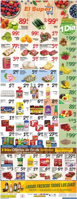 Weekly ad El Super 04/15/2026 - 04/21/2026