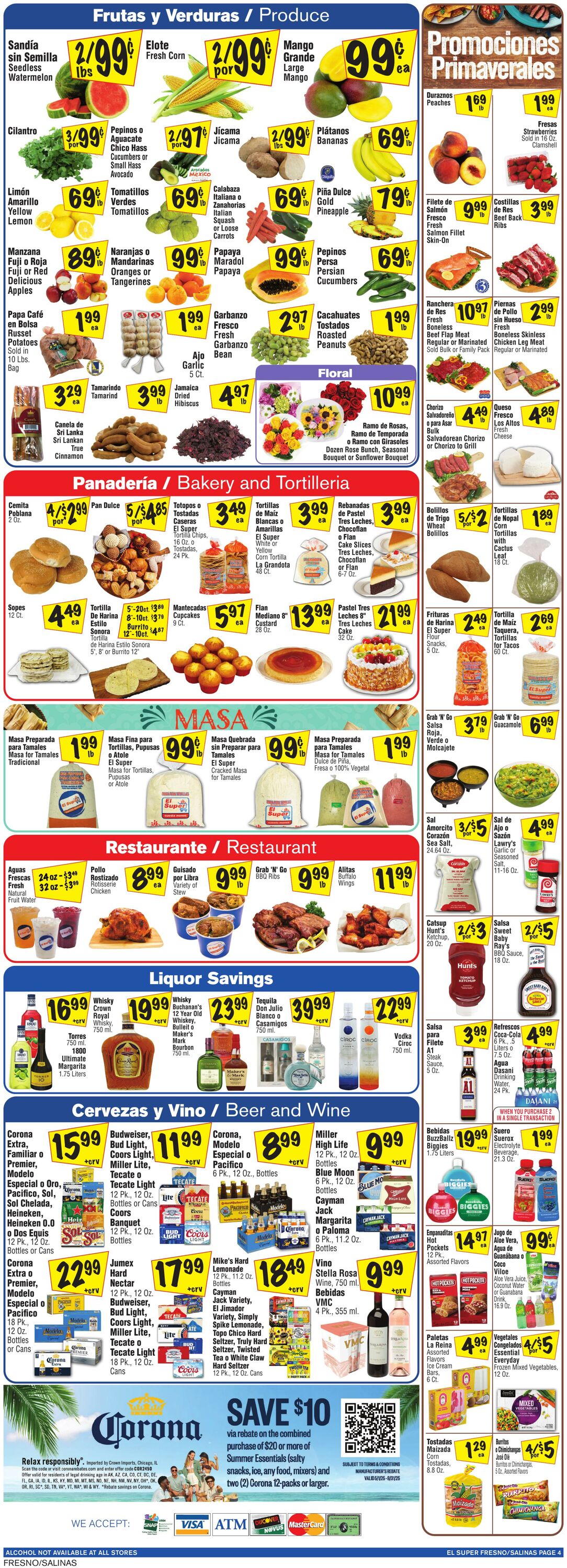 Weekly ad El Super 05/28/2025 - 06/03/2025