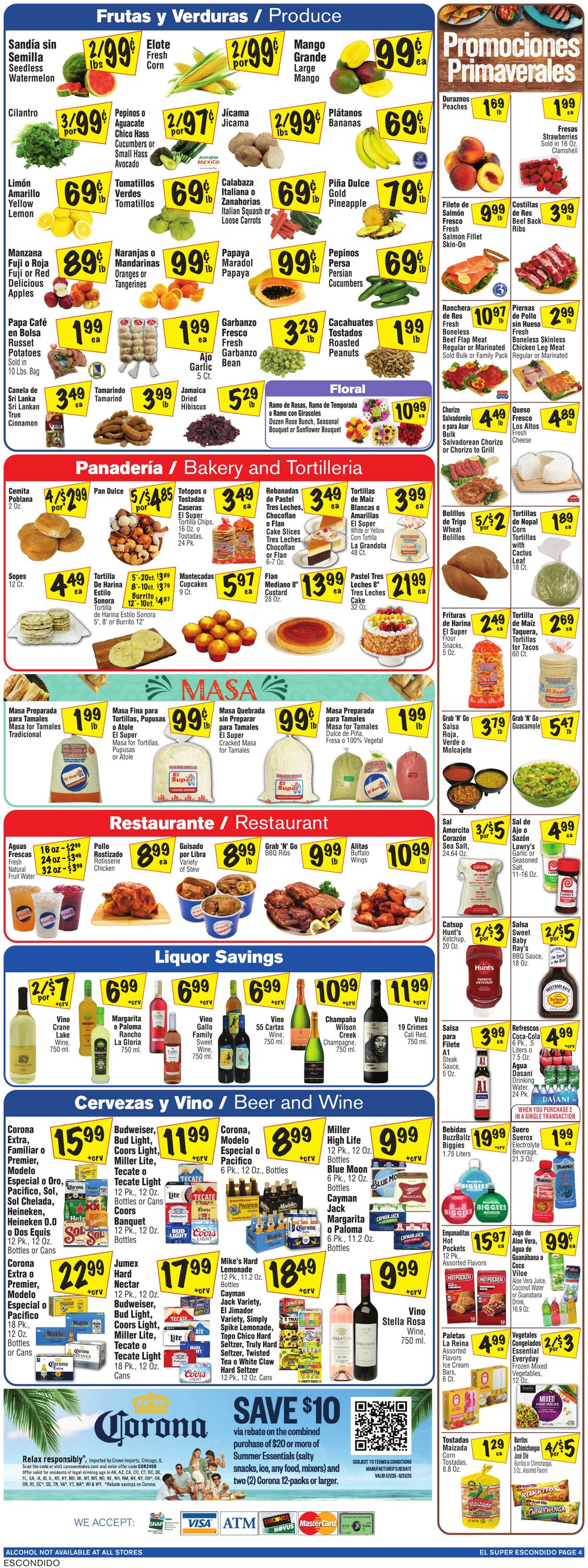 Weekly ad El Super 05/28/2025 - 06/03/2025