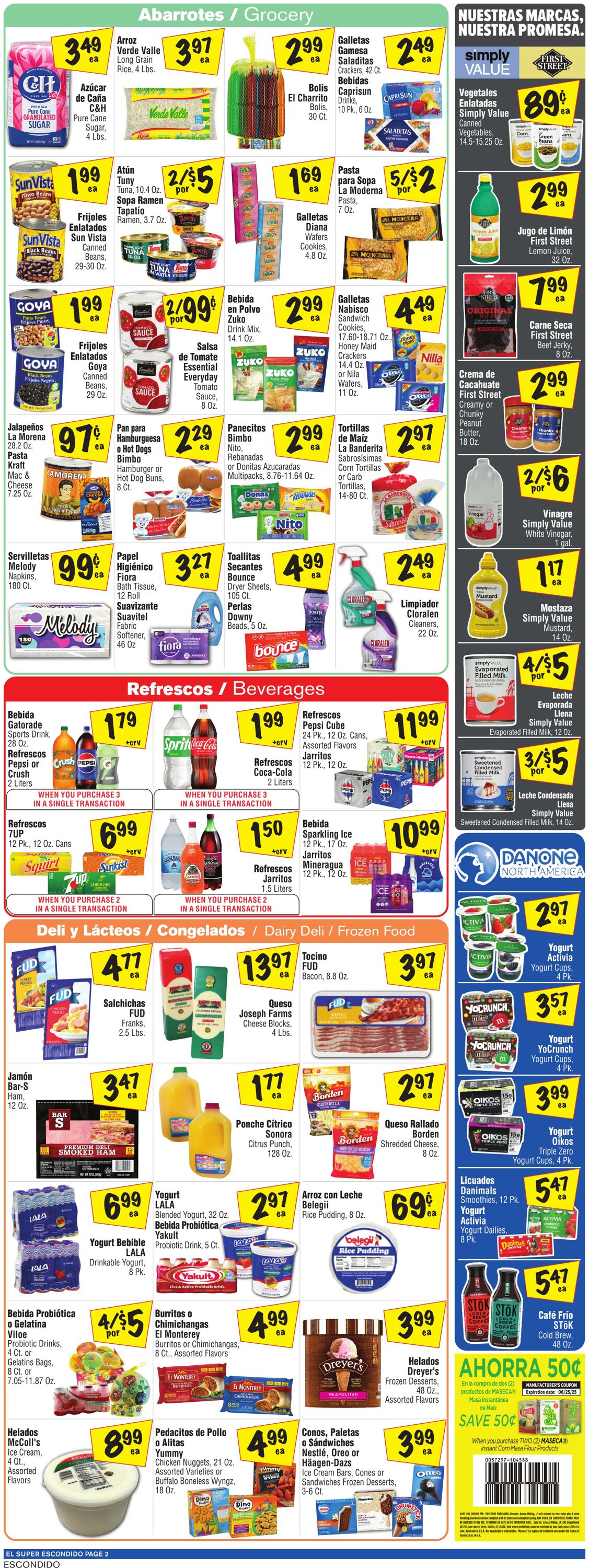 Weekly ad El Super 05/28/2025 - 06/03/2025