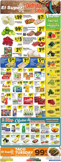 Weekly ad El Super 05/28/2025 - 06/03/2025
