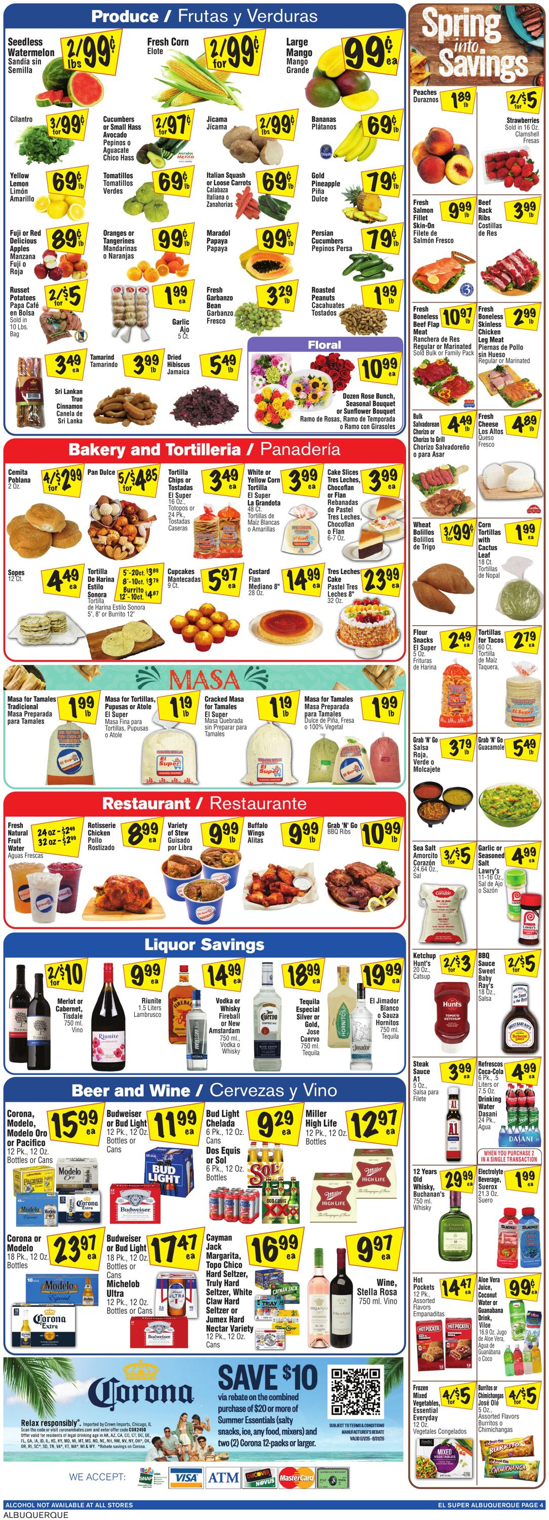 Weekly ad El Super 06/04/2025 - 06/10/2025