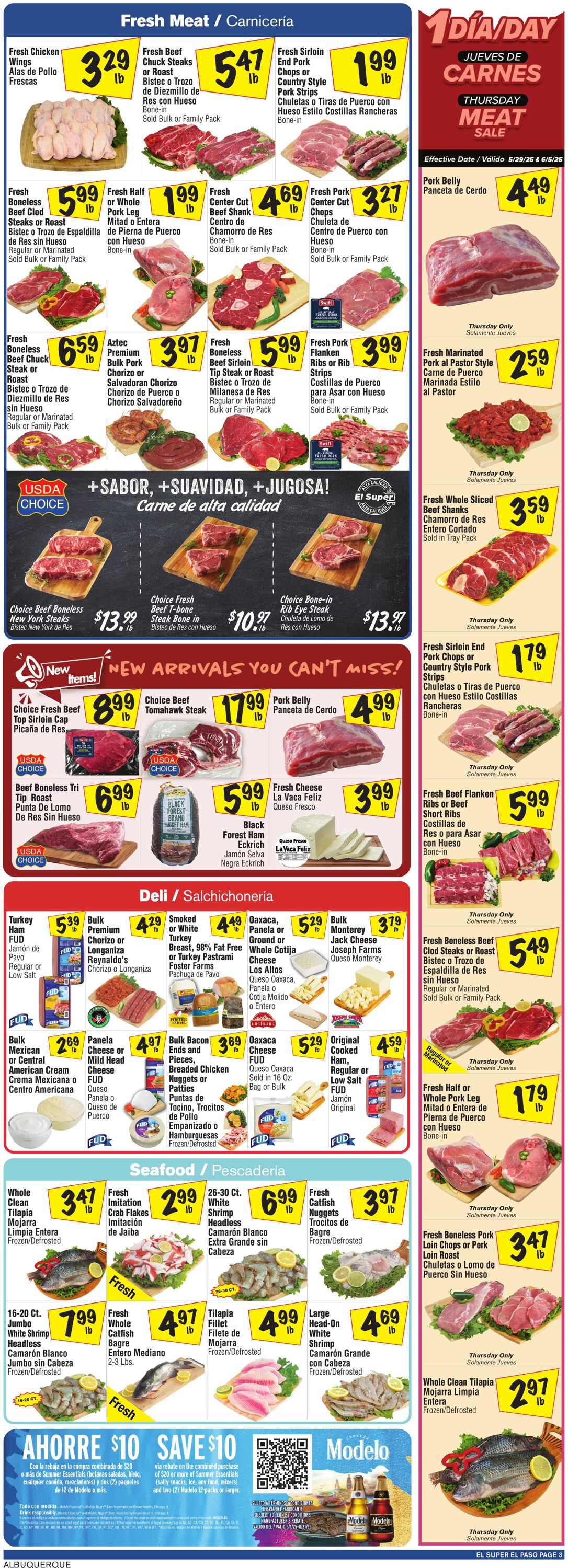 Weekly ad El Super 06/04/2025 - 06/10/2025