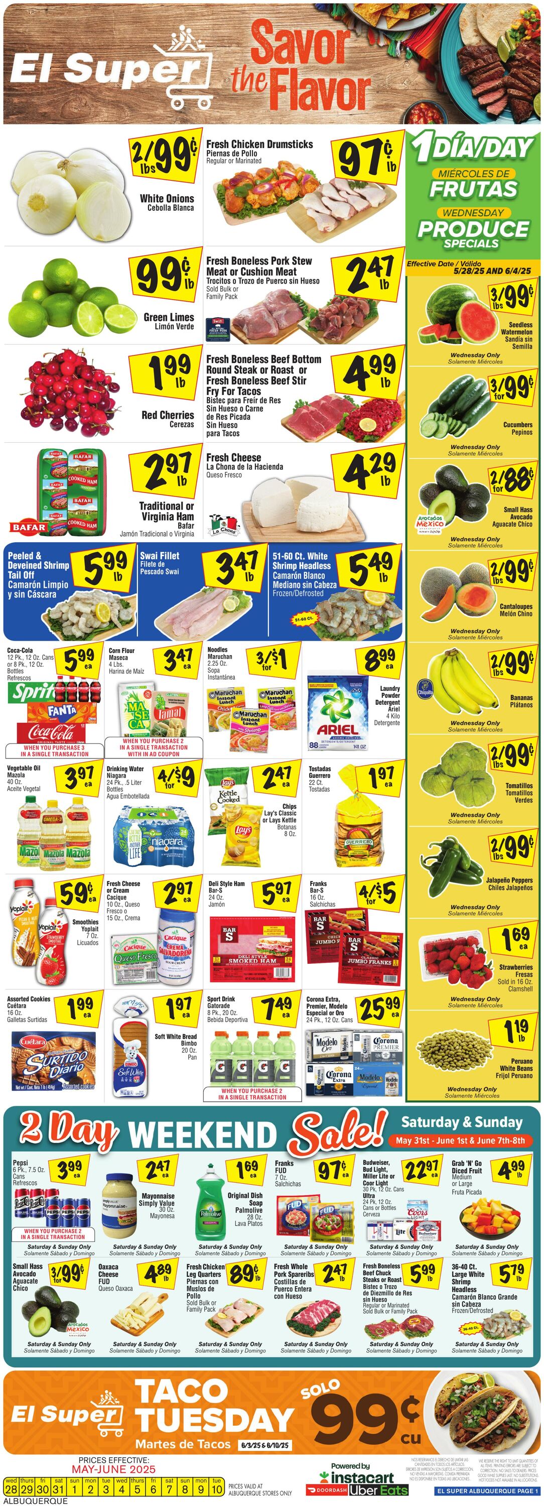 Weekly ad El Super 06/04/2025 - 06/10/2025
