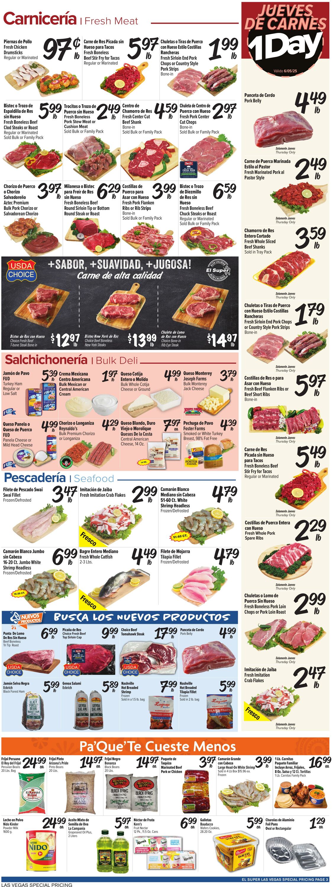 Weekly ad El Super 06/04/2025 - 06/10/2025