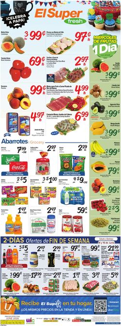 Weekly ad El Super 06/11/2025 - 06/17/2025