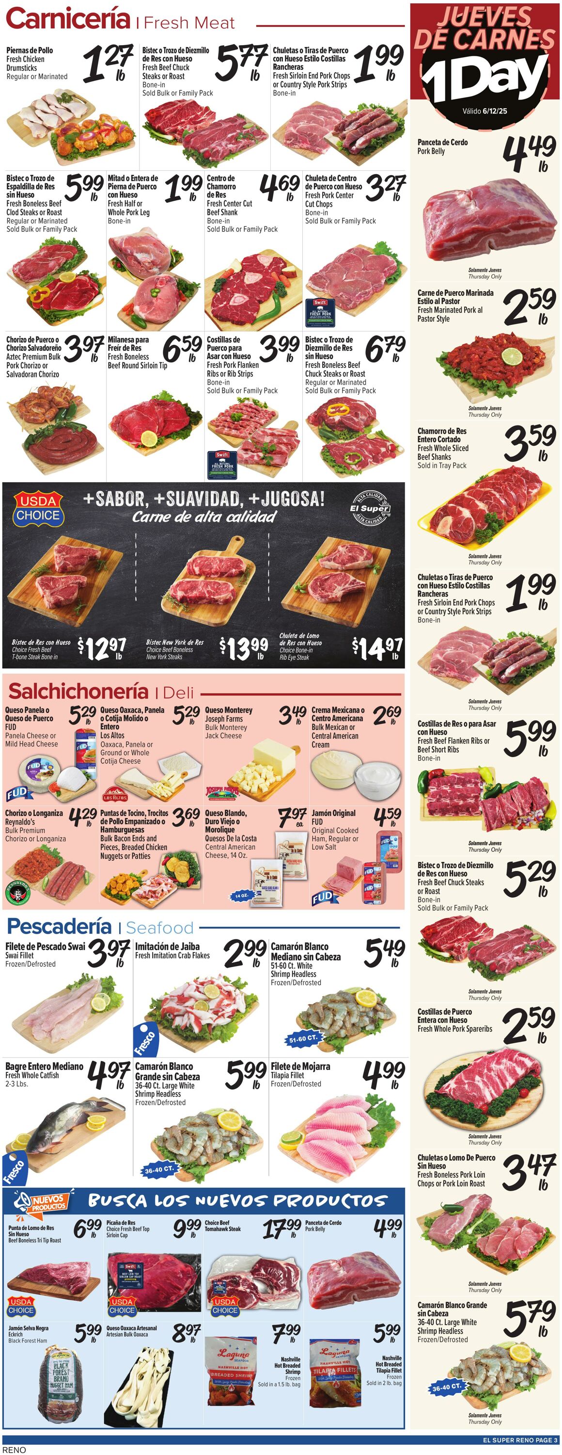Weekly ad El Super 06/11/2025 - 06/17/2025