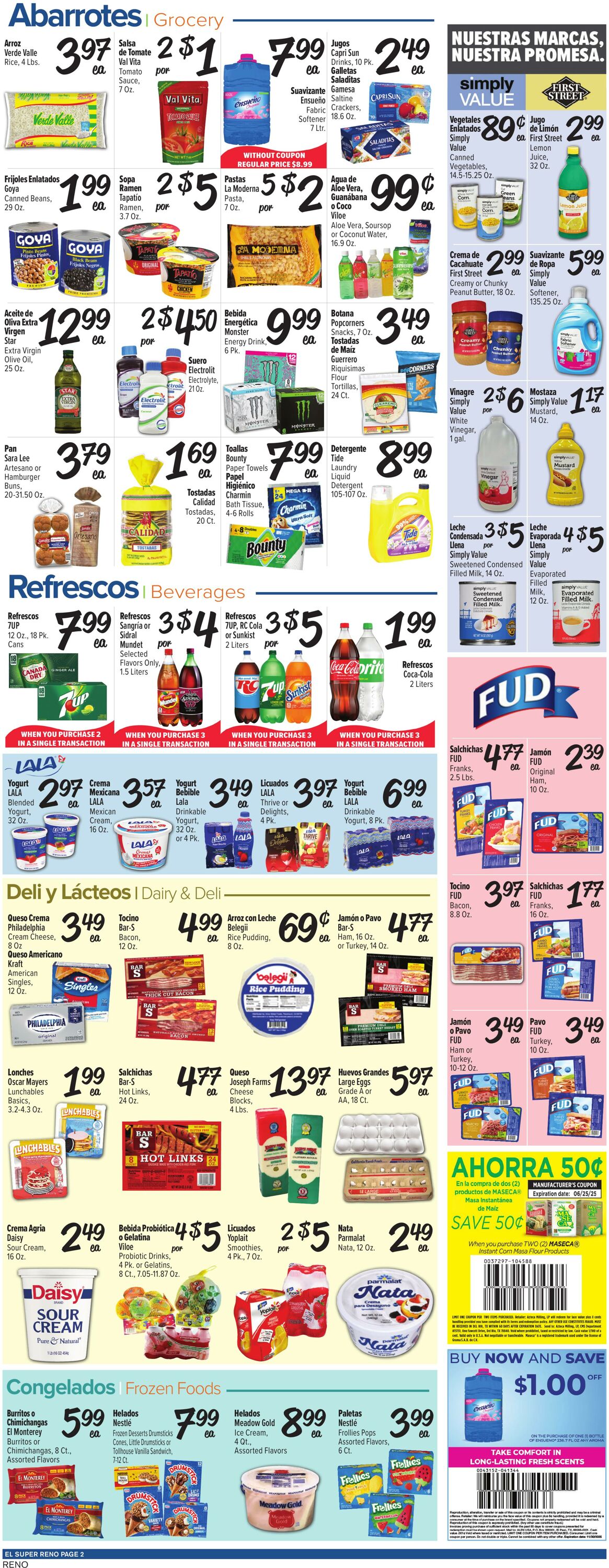 Weekly ad El Super 06/11/2025 - 06/17/2025