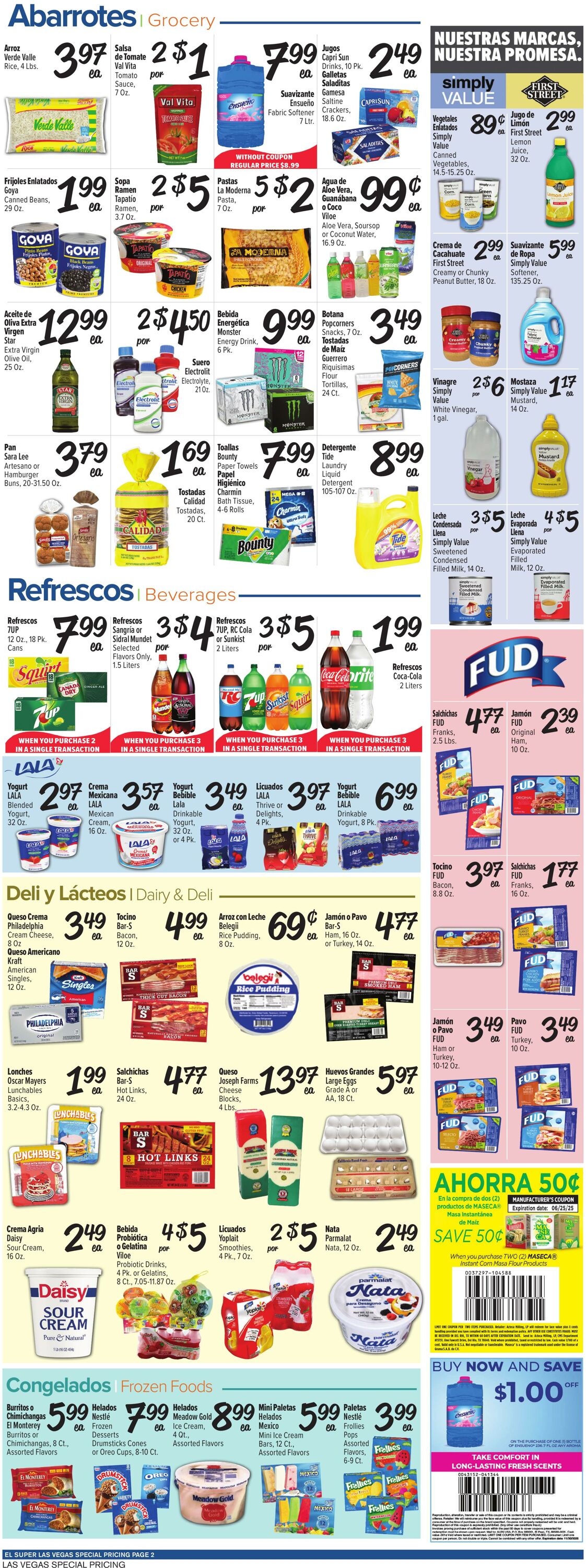 Weekly ad El Super 06/11/2025 - 06/17/2025