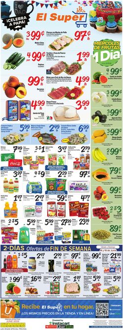 Weekly ad El Super 06/11/2025 - 06/17/2025