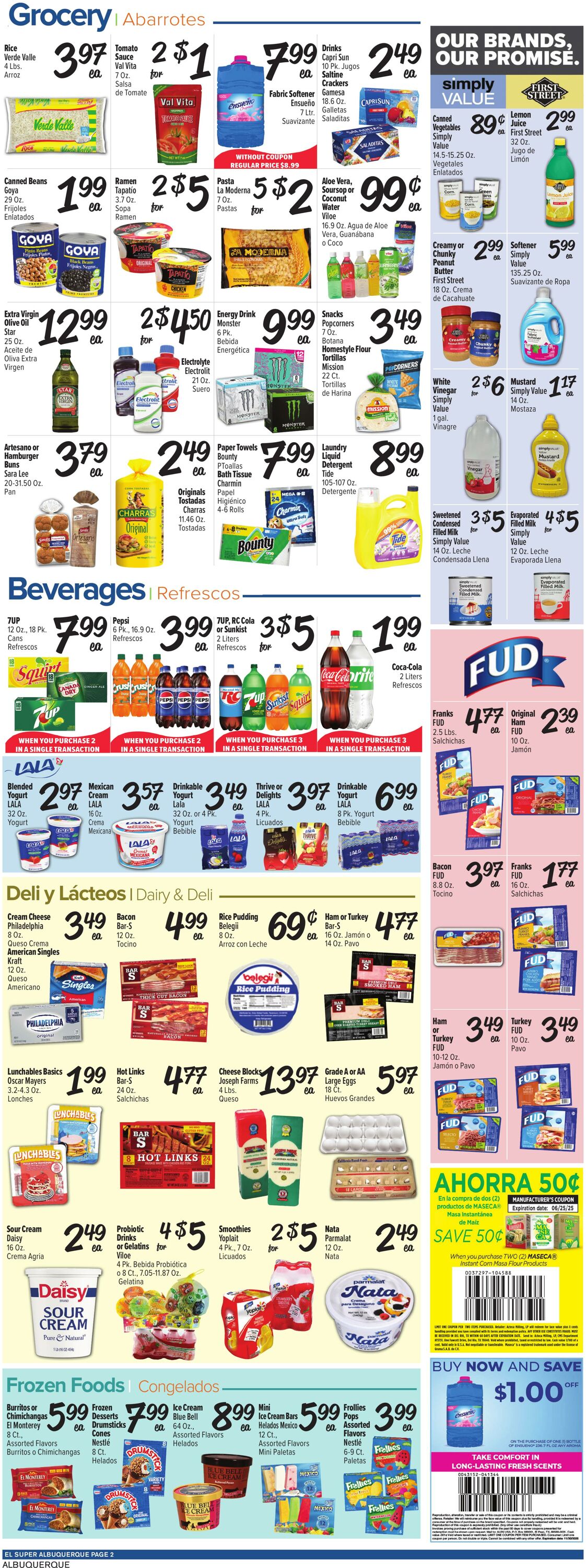 Weekly ad El Super 06/11/2025 - 06/17/2025