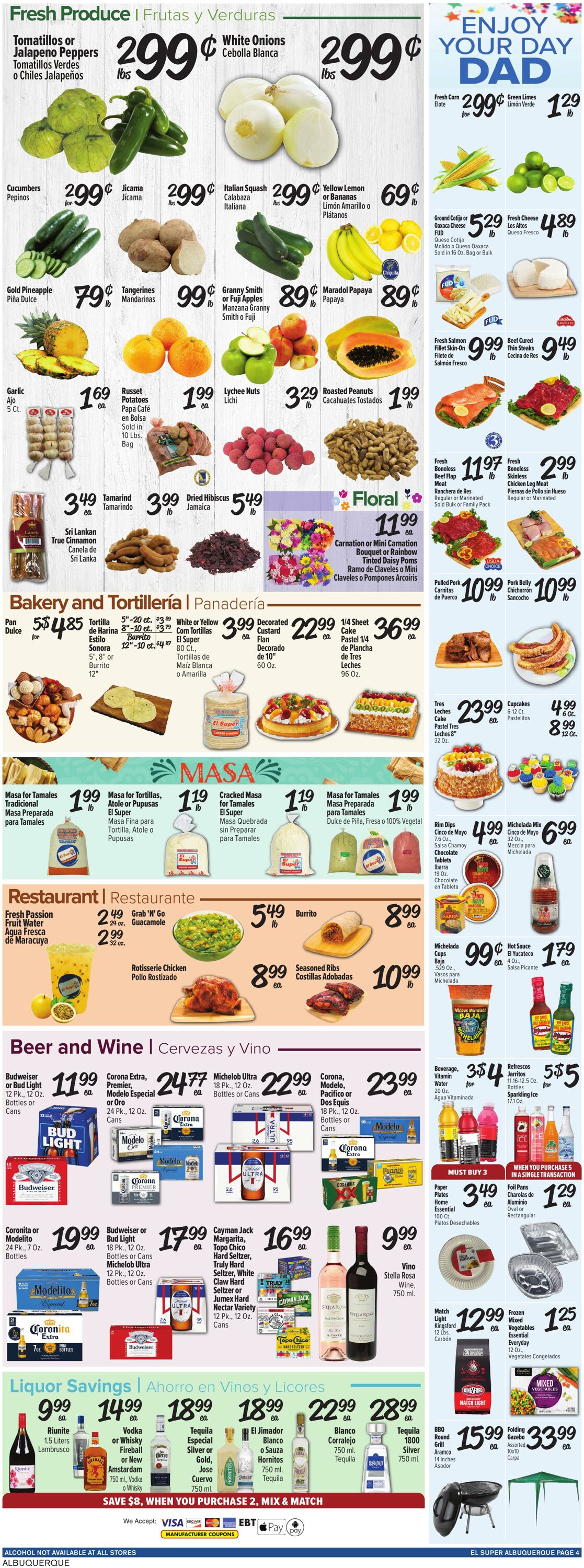Weekly ad El Super 06/11/2025 - 06/17/2025