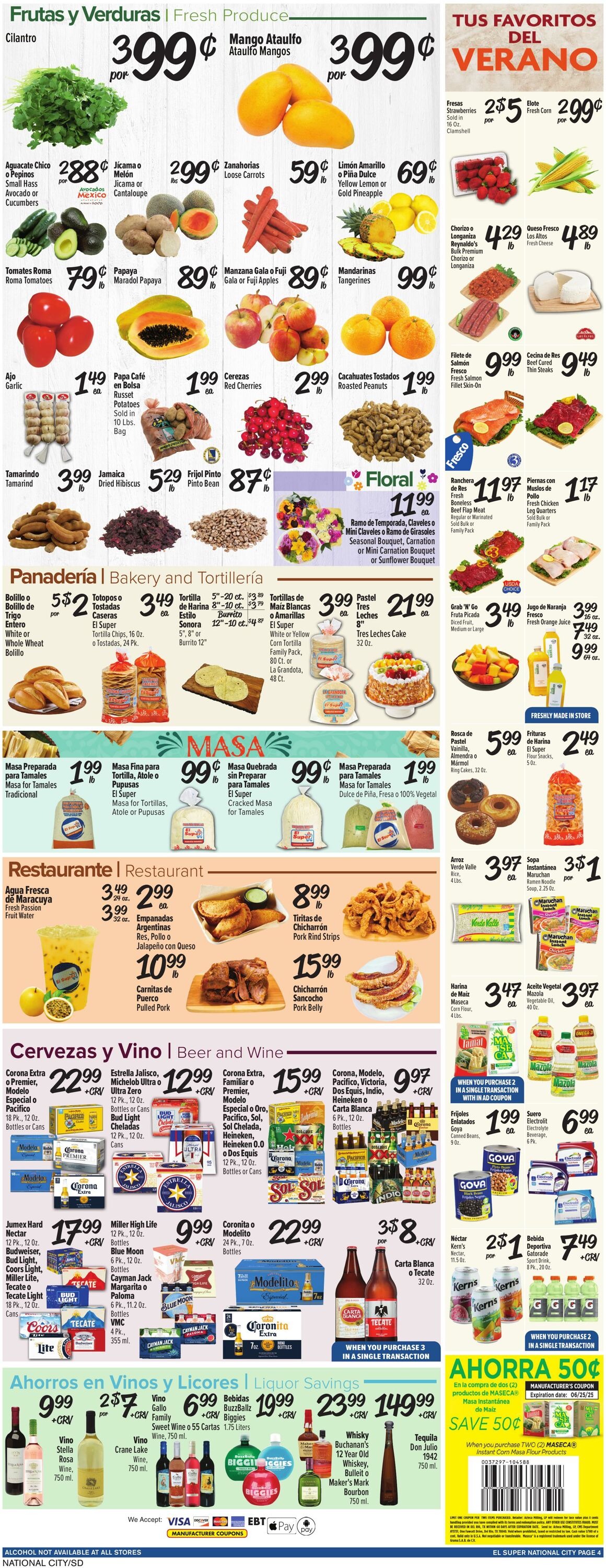 Weekly ad El Super 06/18/2025 - 06/24/2025