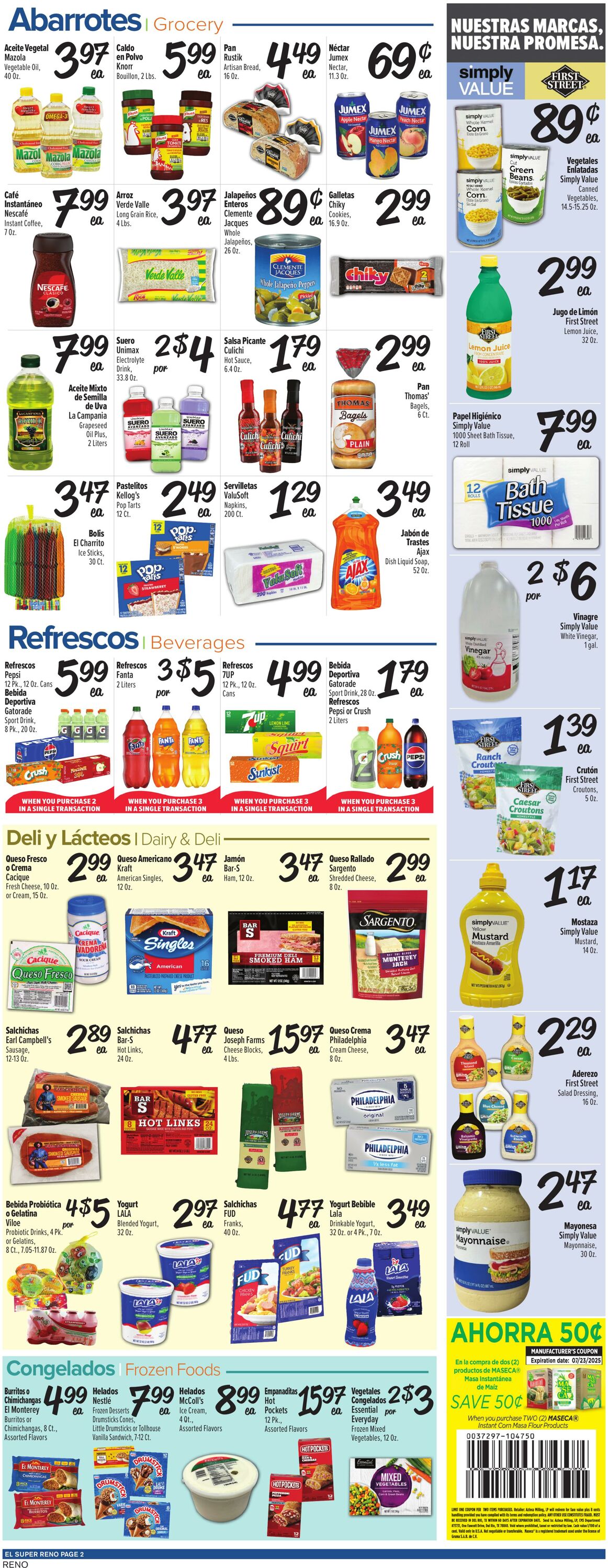 Weekly ad El Super 06/25/2025 - 07/01/2025