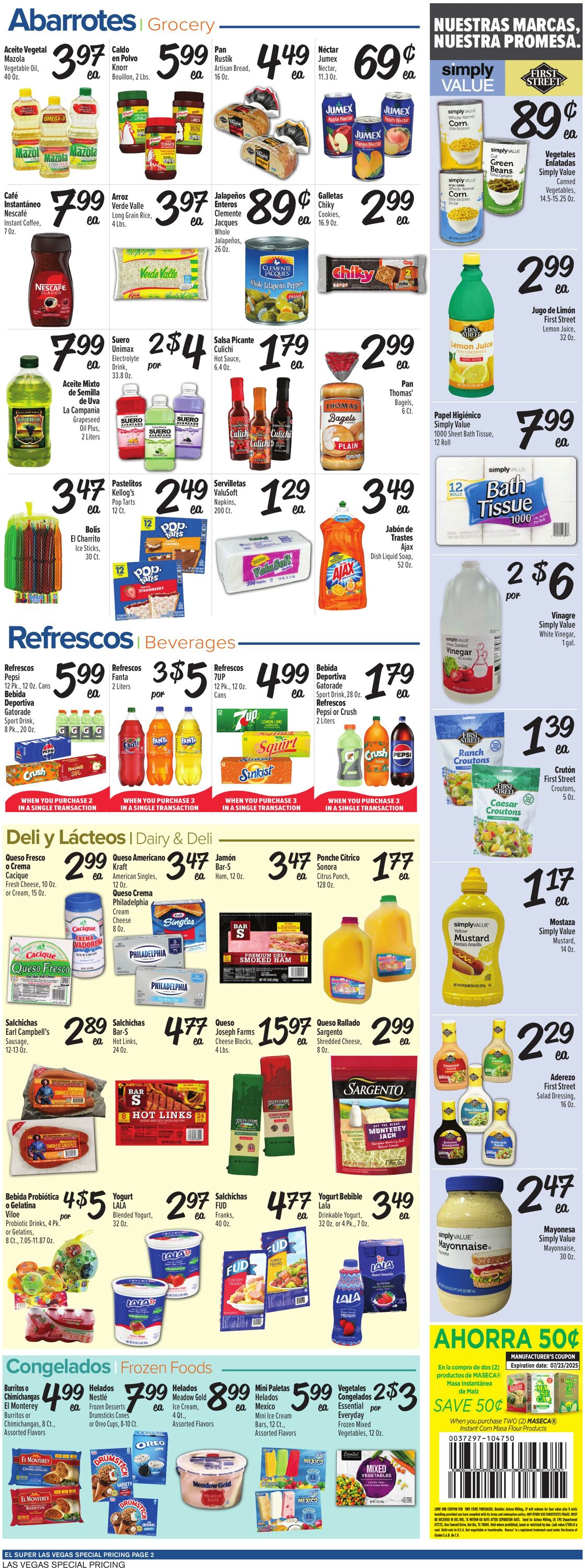 Weekly ad El Super 06/25/2025 - 07/01/2025