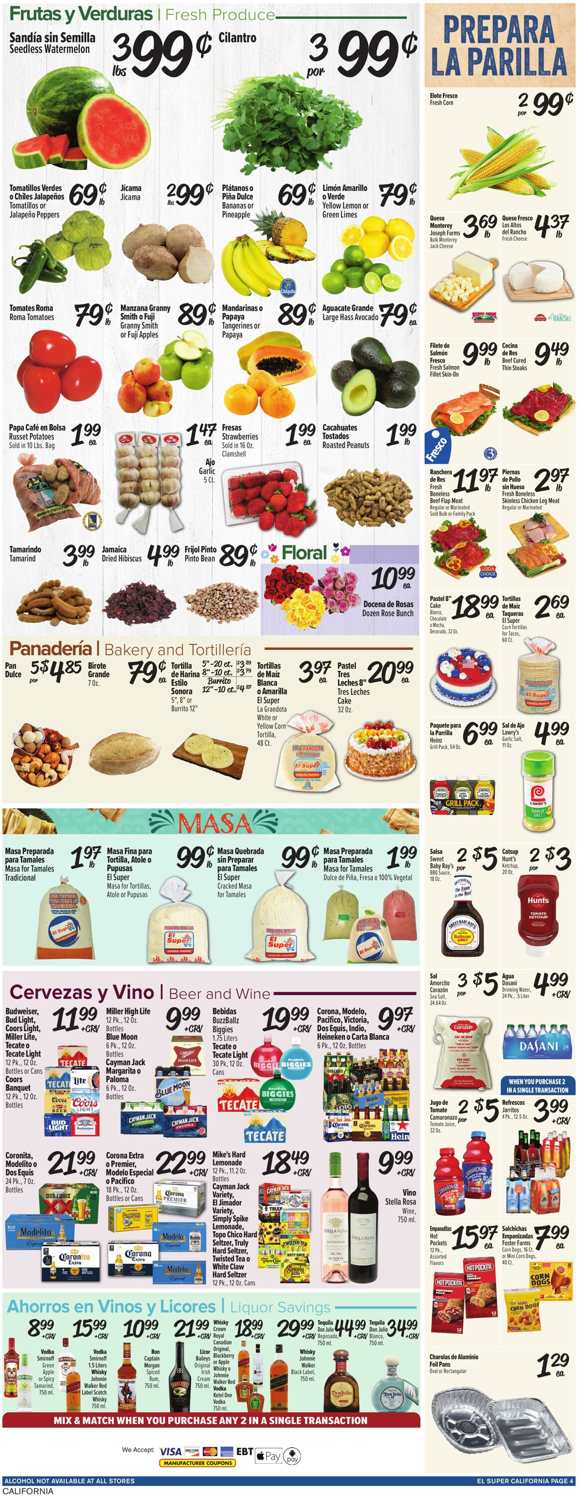 Weekly ad El Super 06/25/2025 - 07/01/2025