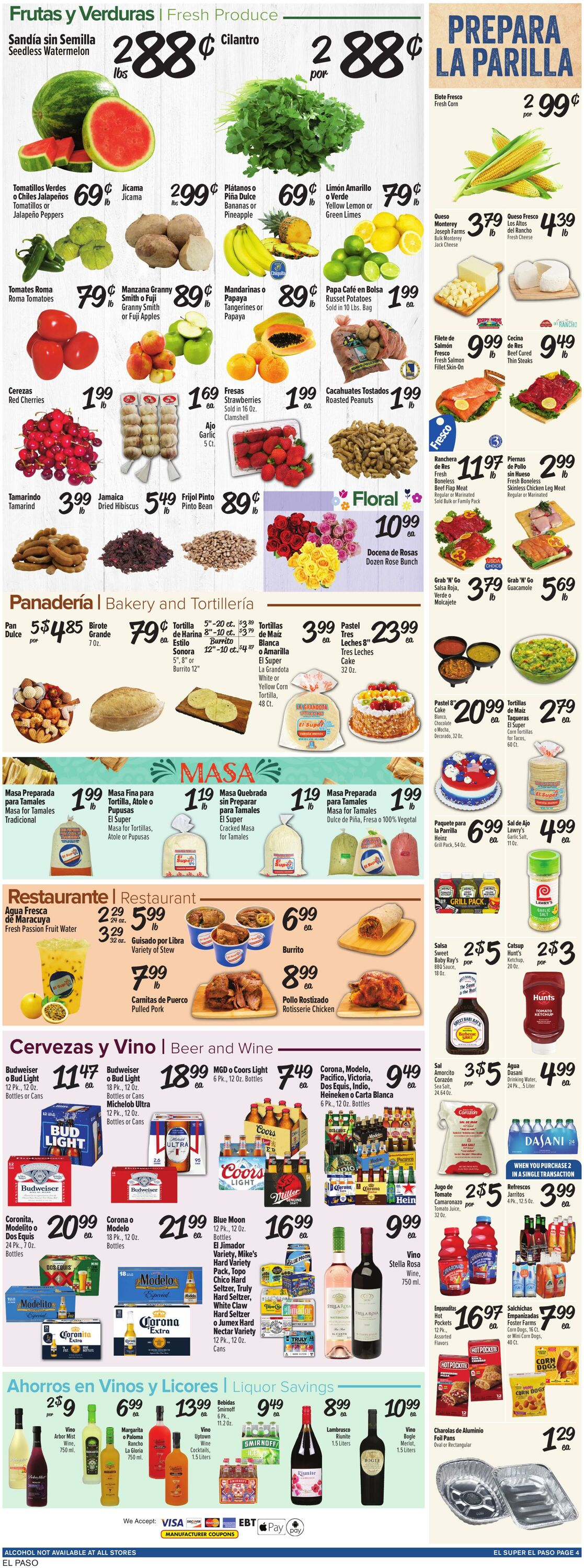 Weekly ad El Super 06/25/2025 - 07/01/2025
