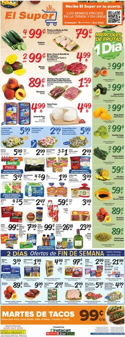 Weekly ad El Super 06/25/2025 - 07/01/2025