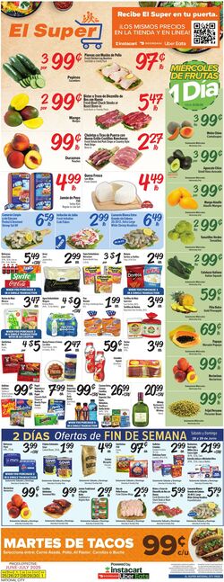 Weekly ad El Super 06/25/2025 - 07/01/2025