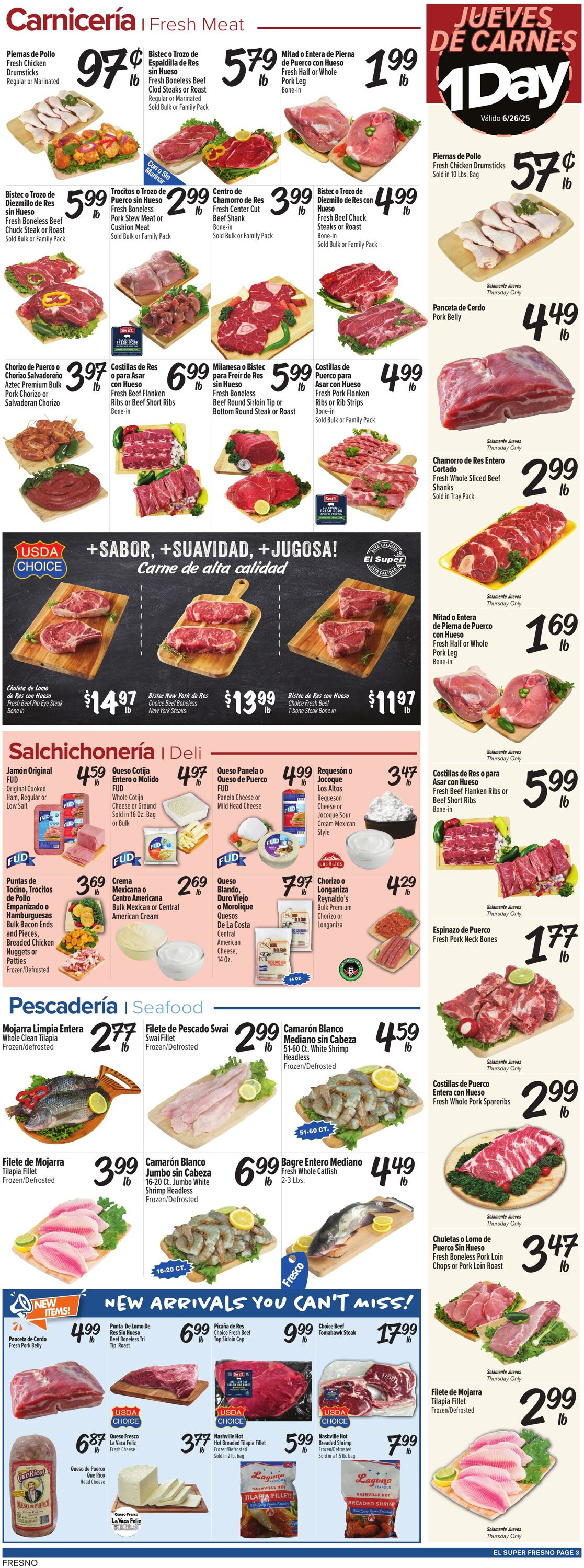 Weekly ad El Super 06/25/2025 - 07/01/2025