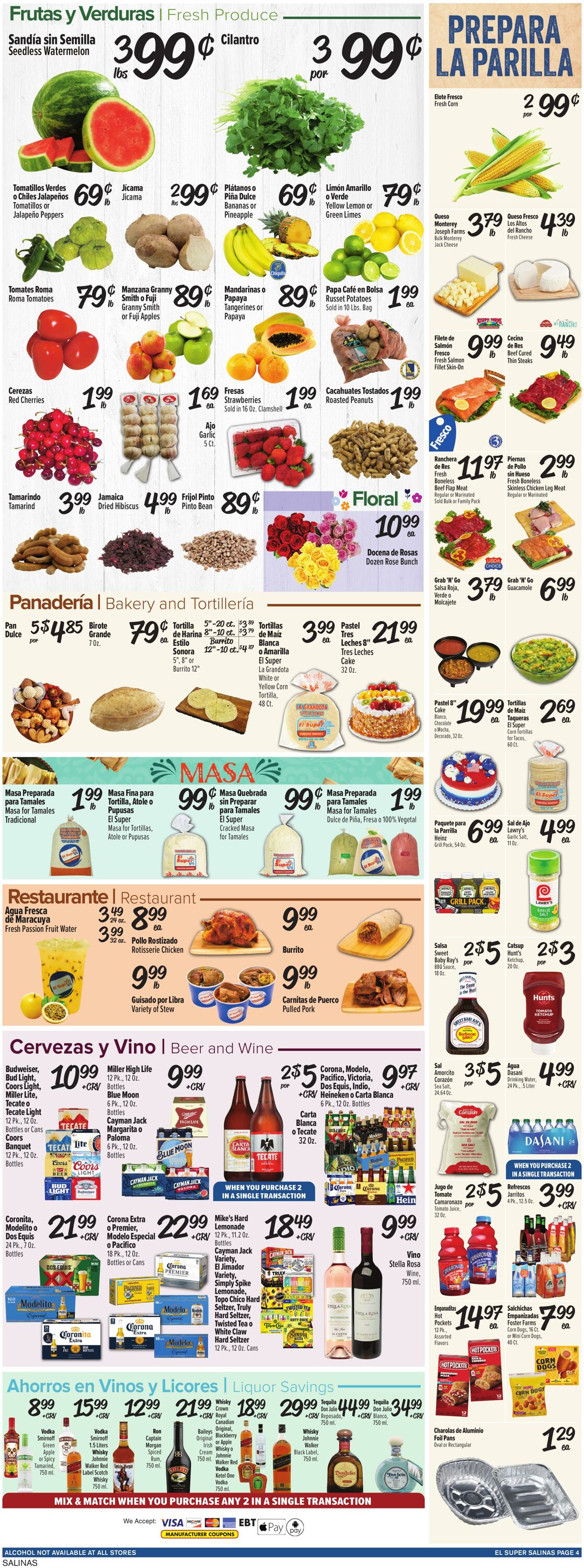 Weekly ad El Super 06/25/2025 - 07/01/2025