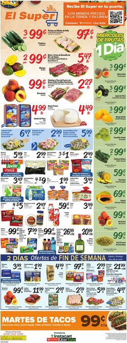 Weekly ad El Super 06/25/2025 - 07/01/2025