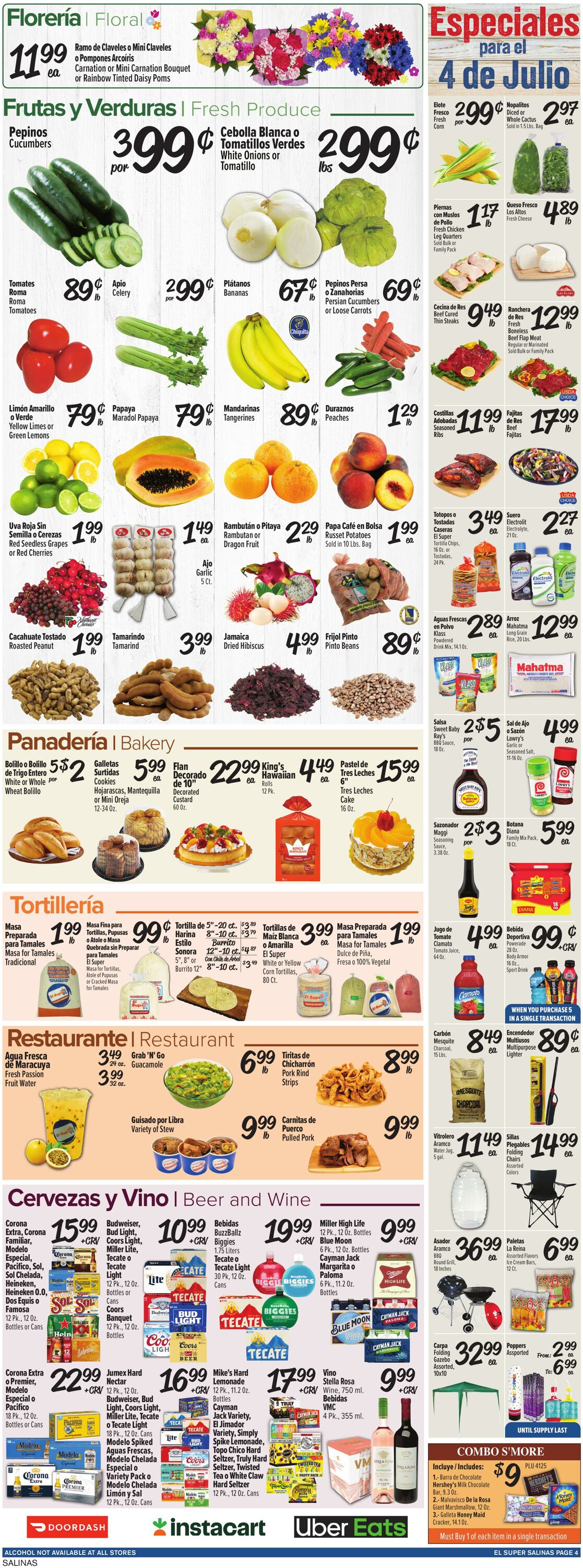 Weekly ad El Super 07/02/2025 - 07/08/2025