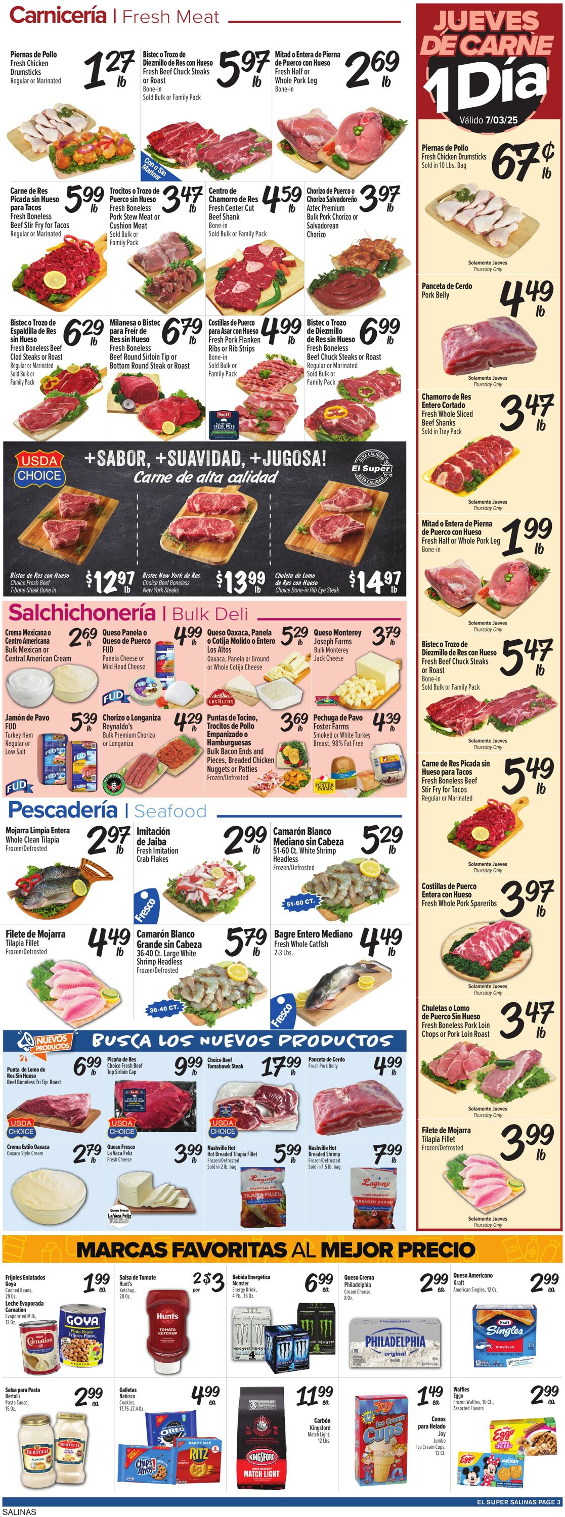 Weekly ad El Super 07/02/2025 - 07/08/2025