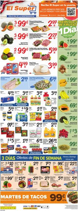 Weekly ad El Super 07/02/2025 - 07/08/2025