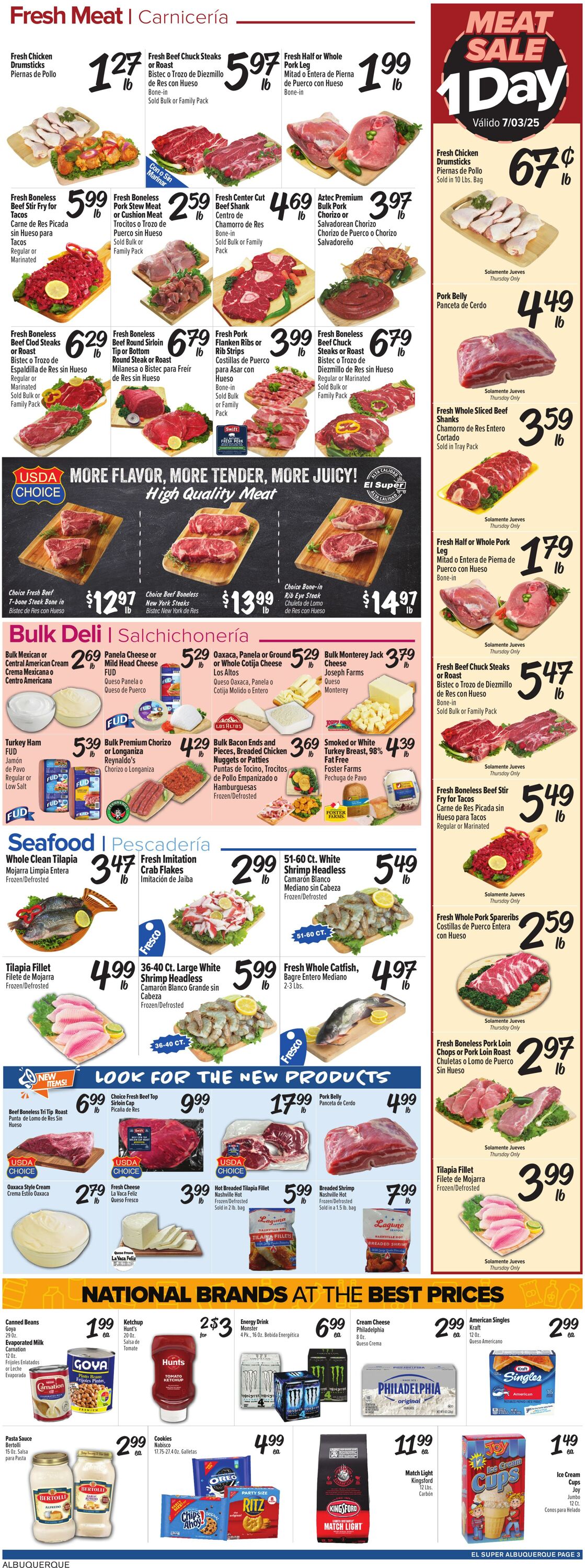 Weekly ad El Super 07/02/2025 - 07/08/2025