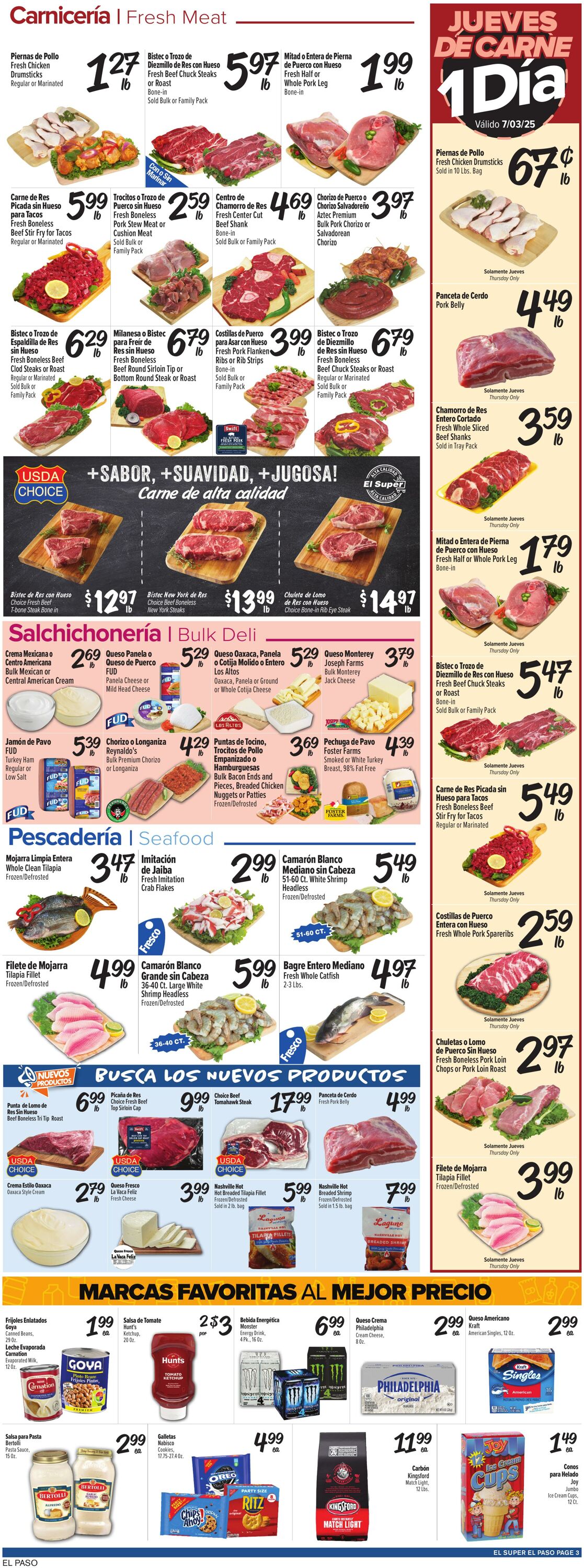 Weekly ad El Super 07/02/2025 - 07/08/2025
