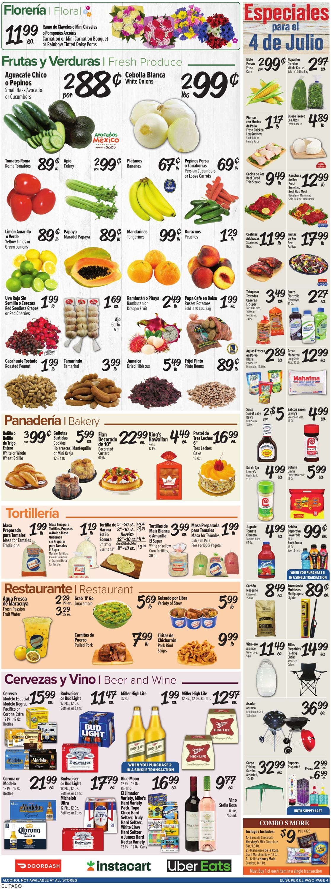 Weekly ad El Super 07/02/2025 - 07/08/2025