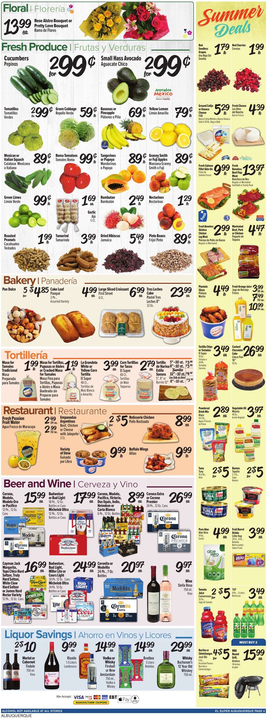 Weekly ad El Super 07/09/2025 - 07/15/2025