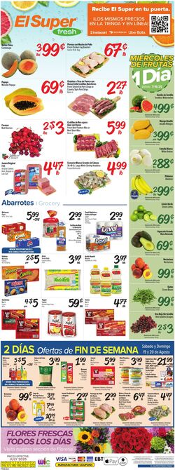 Weekly ad El Super 07/16/2025 - 07/22/2025