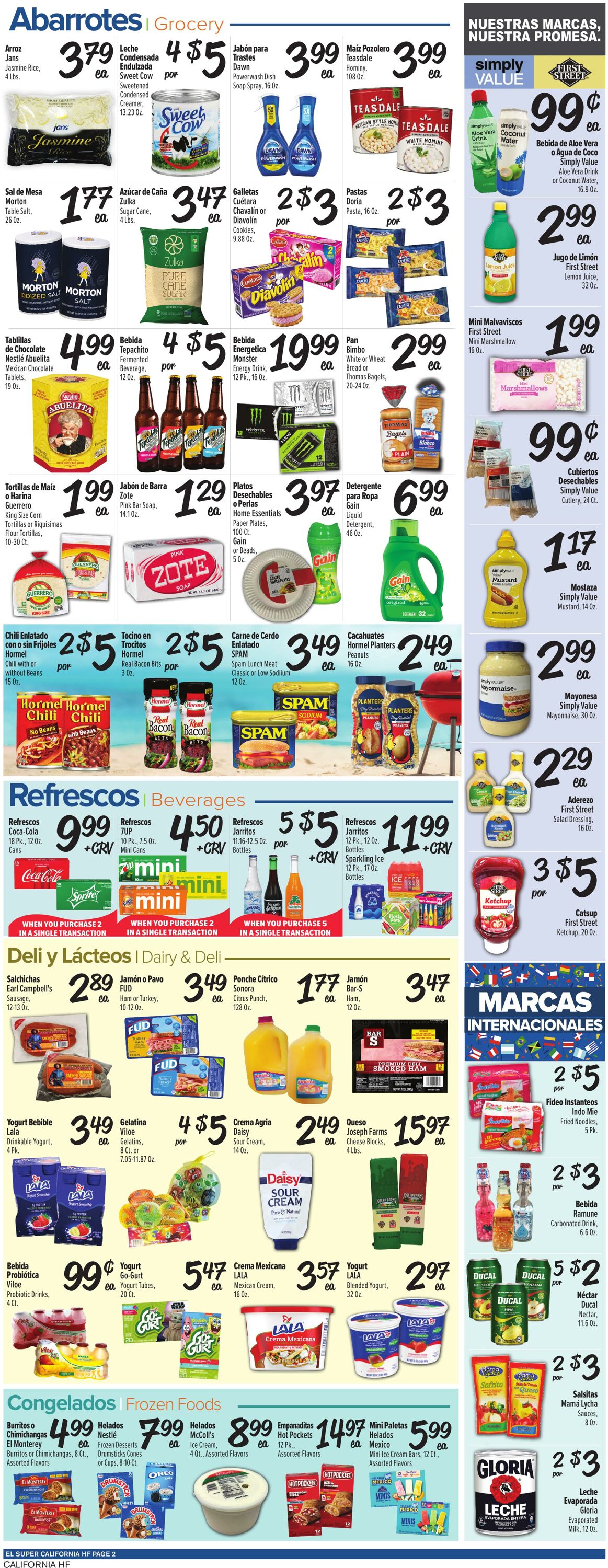 Weekly ad El Super 07/23/2025 - 07/29/2025