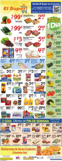 Weekly ad El Super 07/23/2025 - 07/29/2025