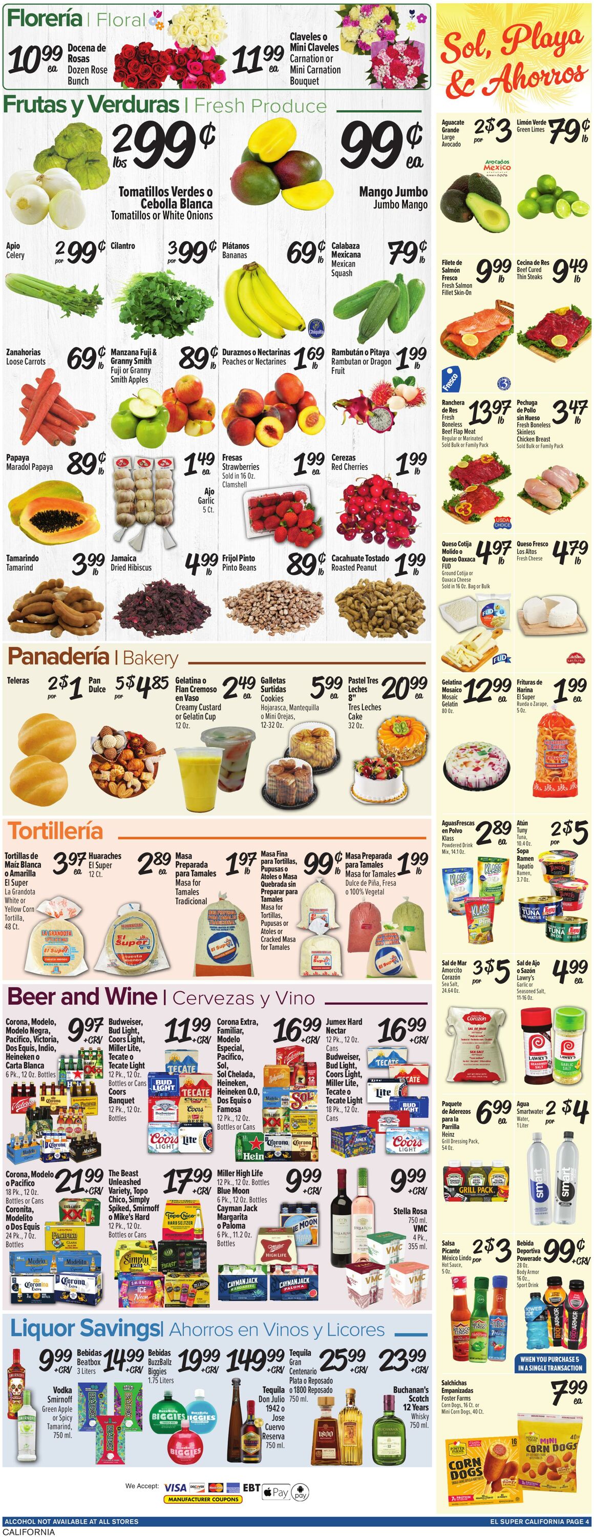 Weekly ad El Super 07/23/2025 - 07/29/2025