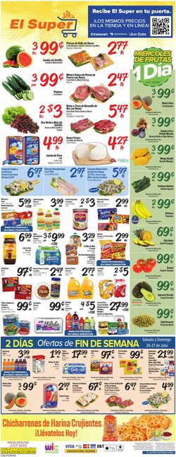 Weekly ad El Super 07/23/2025 - 07/29/2025