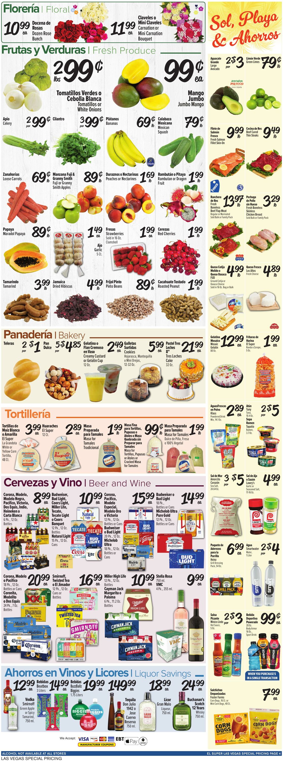 Weekly ad El Super 07/23/2025 - 07/29/2025