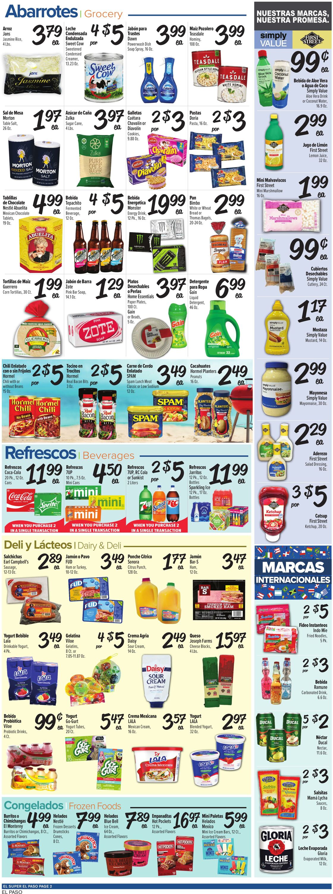 Weekly ad El Super 07/23/2025 - 07/29/2025