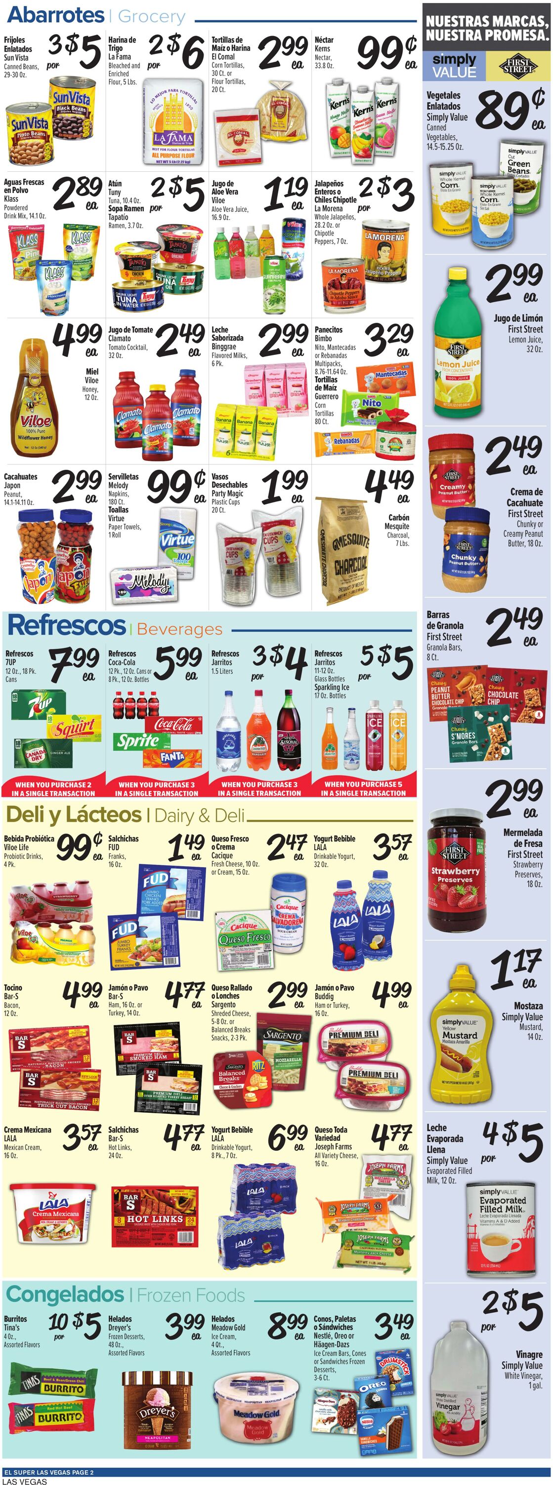 Weekly ad El Super 07/30/2025 - 08/05/2025