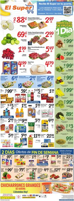 Weekly ad El Super 08/06/2025 - 08/12/2025