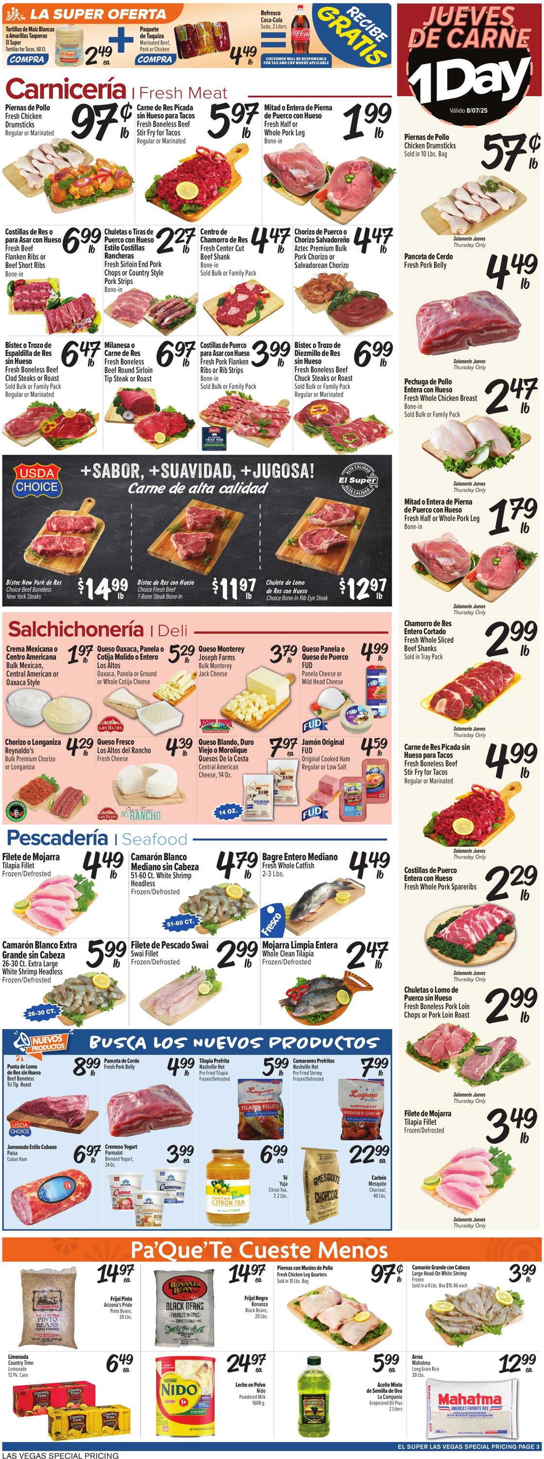 Weekly ad El Super 08/06/2025 - 08/12/2025
