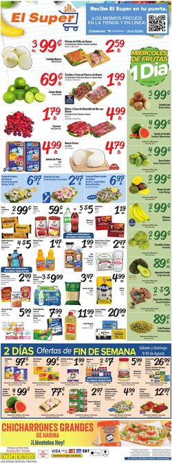 Weekly ad El Super 08/06/2025 - 08/12/2025