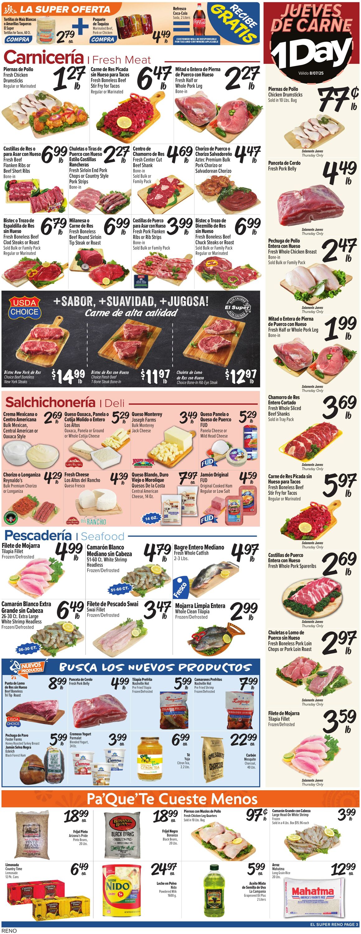 Weekly ad El Super 08/06/2025 - 08/12/2025