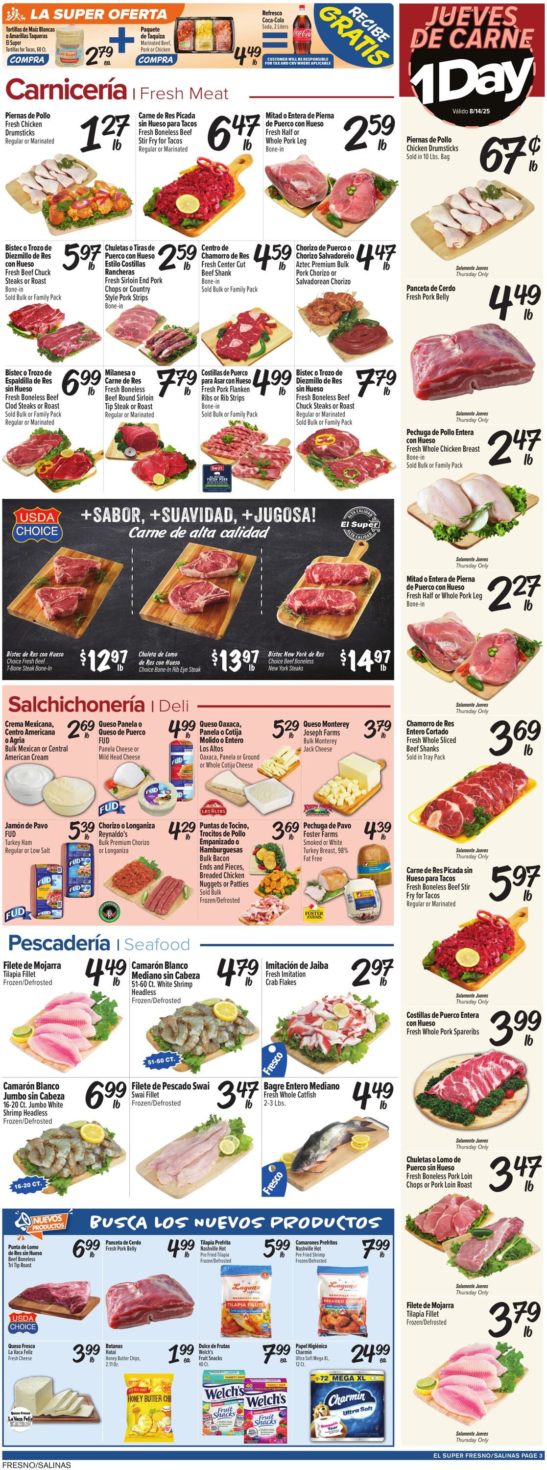 Weekly ad El Super 08/13/2025 - 08/19/2025