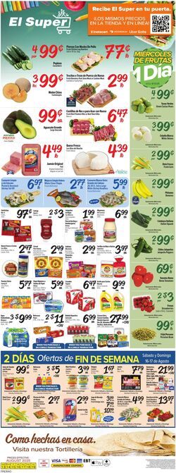 Weekly ad El Super 08/13/2025 - 08/19/2025