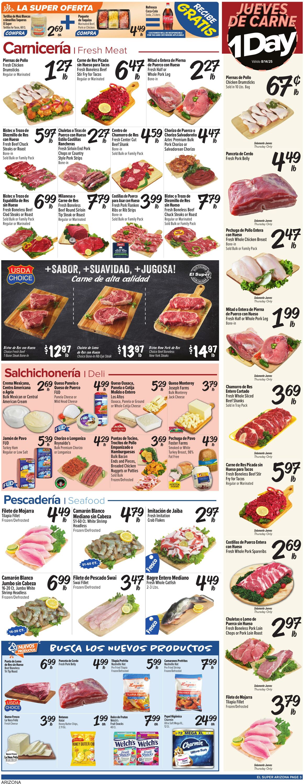 Weekly ad El Super 08/13/2025 - 08/19/2025