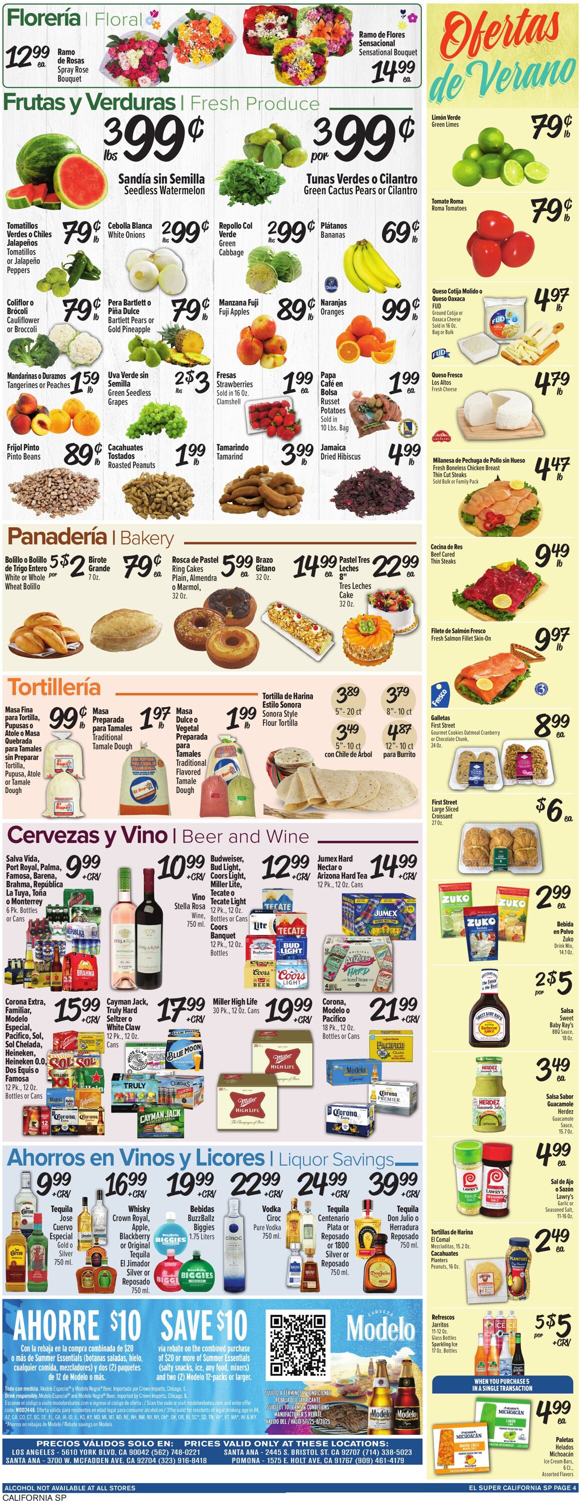 Weekly ad El Super 08/13/2025 - 08/19/2025