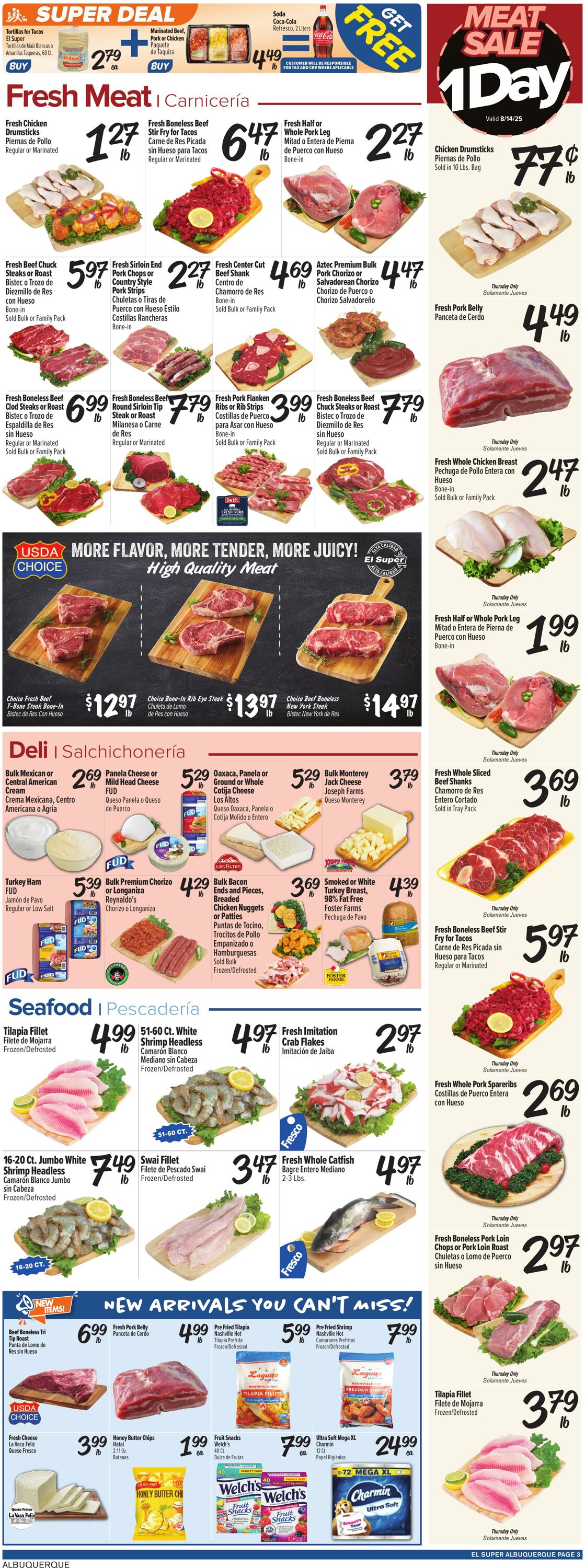 Weekly ad El Super 08/13/2025 - 08/19/2025